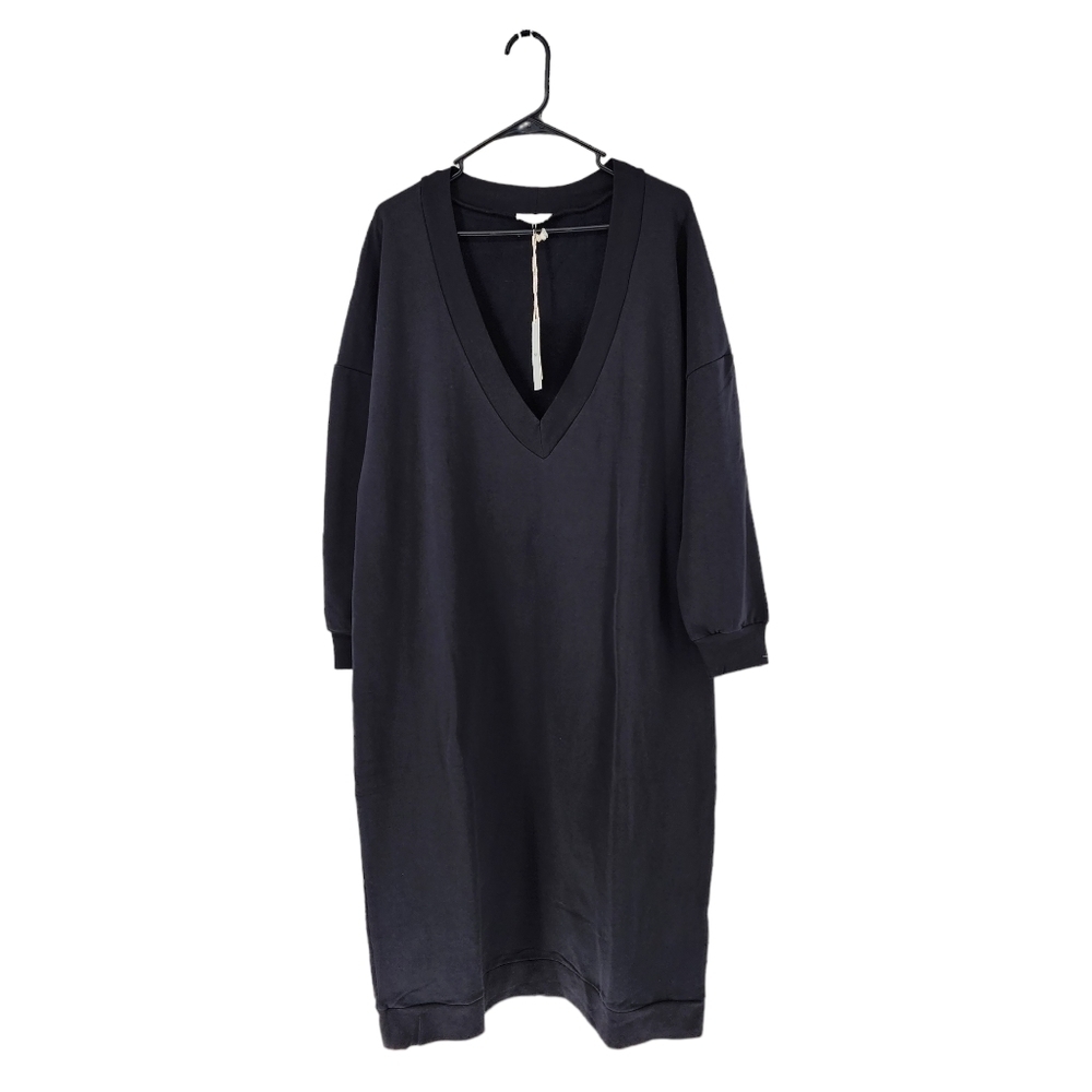 Signe Women's V-Neck Long Sleeve T-Shirt Dress - S